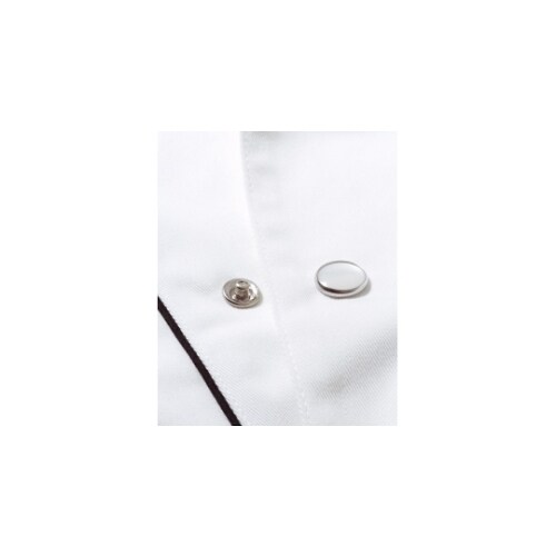 コックコート 兼用 長袖 白/黒 6−905 3L