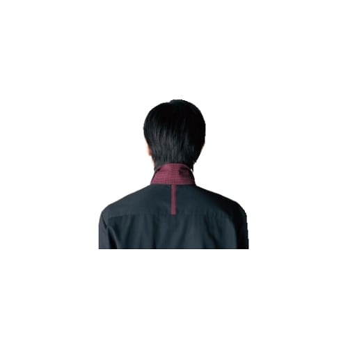 プルオーバー 男女兼用 長袖 黒/エンジ 3L