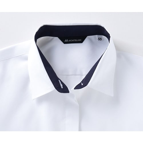 シャツ レディス 7分袖 白 13