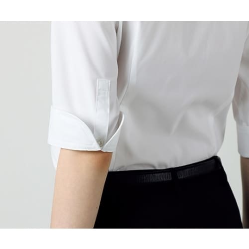 シャツレディス 七分袖 白 BF2203−2 11