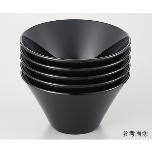 シンプル食器 めん鉢18 黒 SP−88B