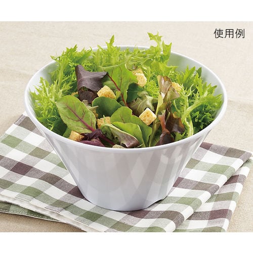 シンプル食器 めん鉢18 白 SP−88W