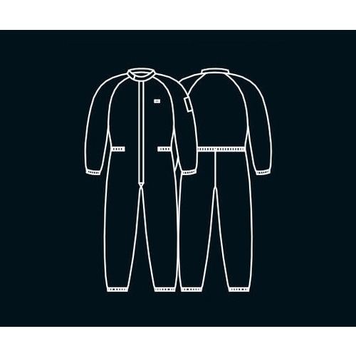 クリーンスーツ 7800 ブルー 7800/B_L