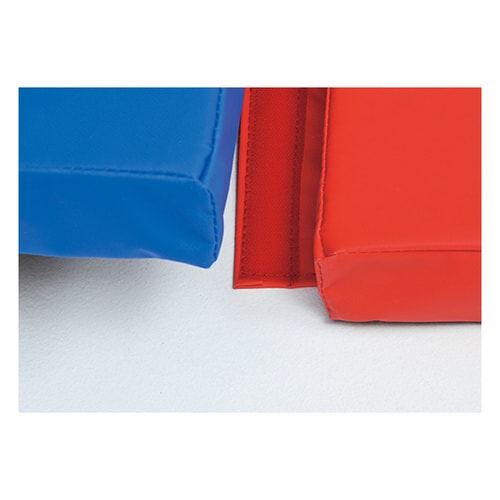 三つ折りノンスリップ軽量マット 青 T1176B