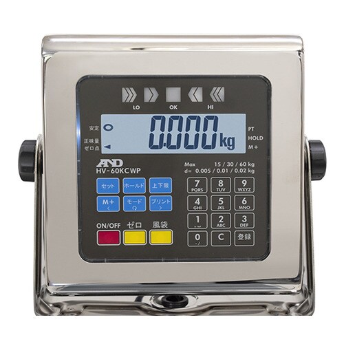 防塵・防水デジタル台はかり HV−60KCWP