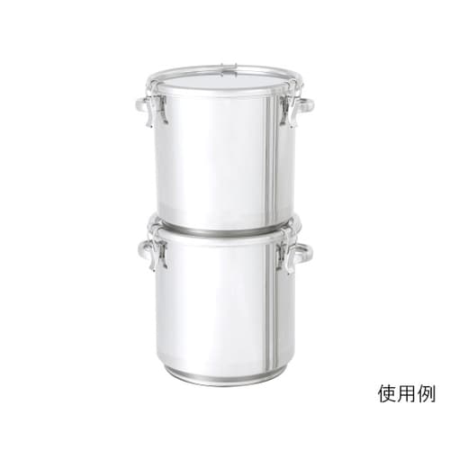 パッキン付テーパー型積み重ね式密閉容器 36L