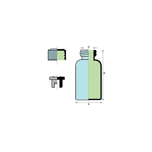 バキュームバイアル No.6褐 50本