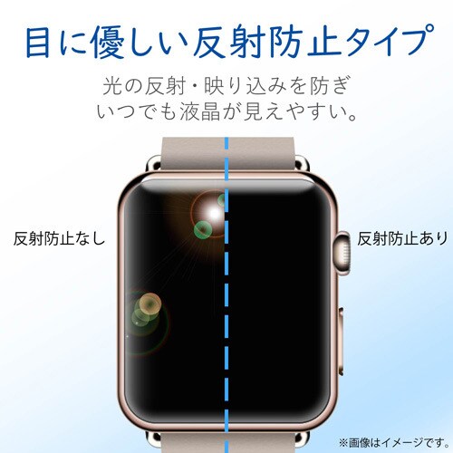 フルカバー 2枚入 衝撃吸収/指紋防止/反射防止