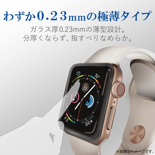 フルカバー 極薄/高透明/フレーム付き ブラック