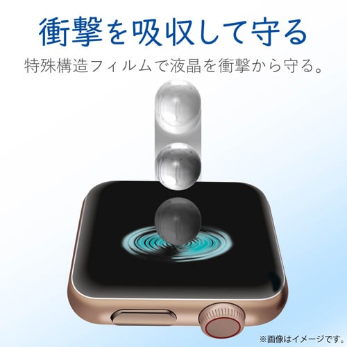 フルカバー 2枚入 衝撃吸収/指紋防止/高光沢