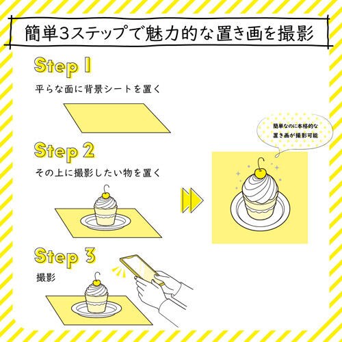 撮影用背景シート/SHABBY WOOD/A4