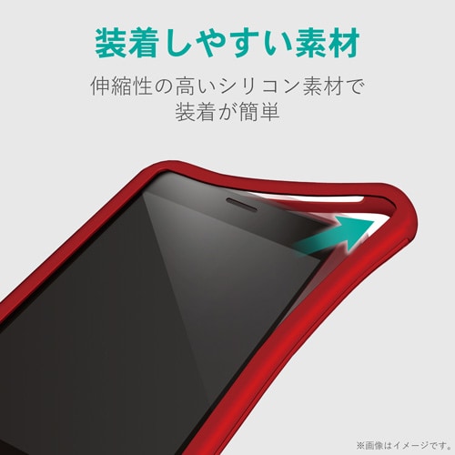 スマホ汎用ケース/L−XLサイズ/レッド