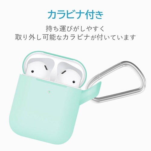 AirPodsシリコンケース ブルー