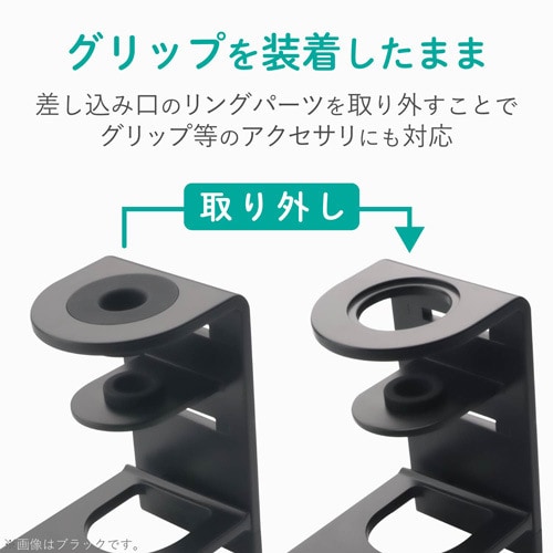 アップルペンシル用ペンスタンド 樹脂 クリア