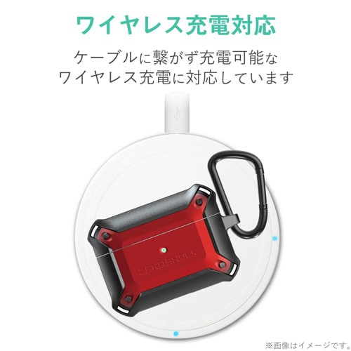 ZEROSHOCK/カラビナ付/レッド