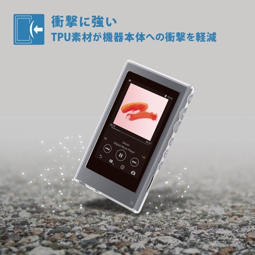 WalkmanA2019 ソフトケース/クリア