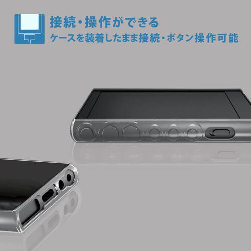 WalkmanA2019 ソフトケース/クリア