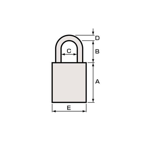 フリーダイヤル錠 23mm 3段シルバー/ラバー