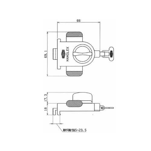 No.535Sマモレックストップシルバー