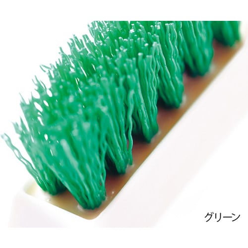 B1241RES歯ブラシ型ブラシグリーン