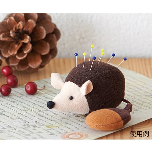 針みがき付ピンクッション はりねずみ 23052