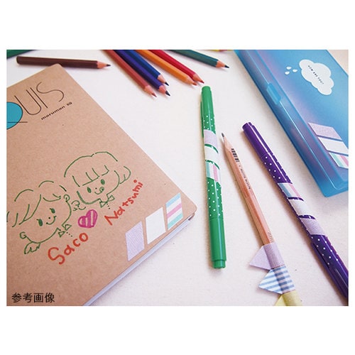 ヌノデコテープ ふじいろ水玉 11ー851