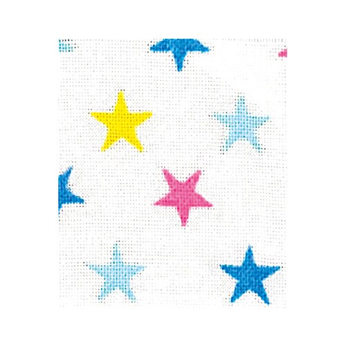 ヌノデコテープ しろいカラフルスター 11ー860