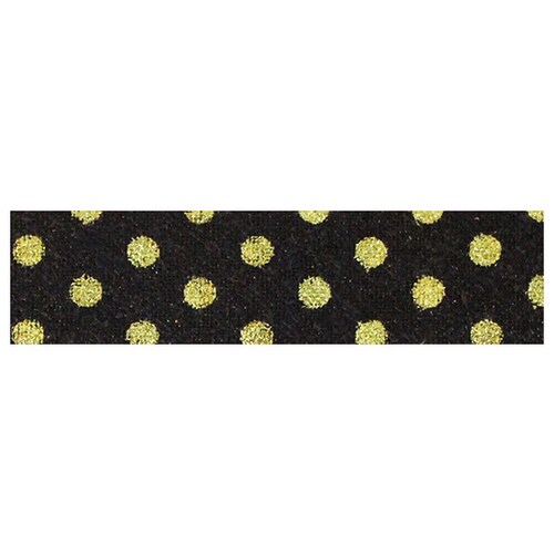 ヌノデコテープ リッチドット グレー