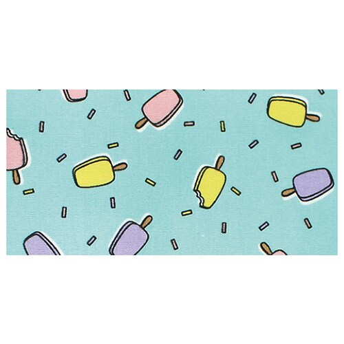 ヌノデコシート アイスクリーム みんと15ー262