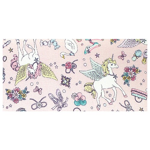 ヌノデコシート ユニコーン ぴんく 15ー263