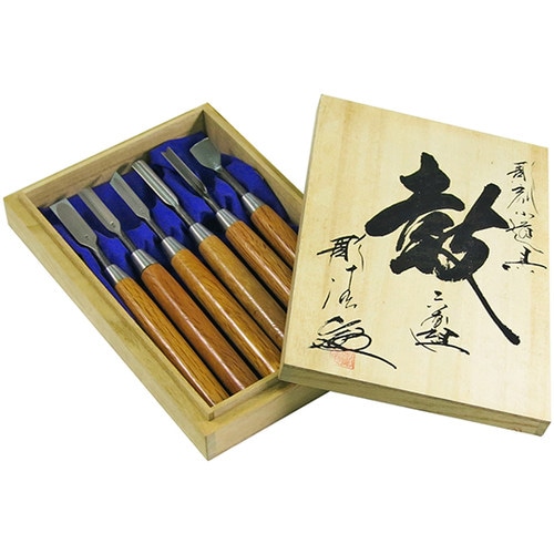 彫刻小道具 6本組