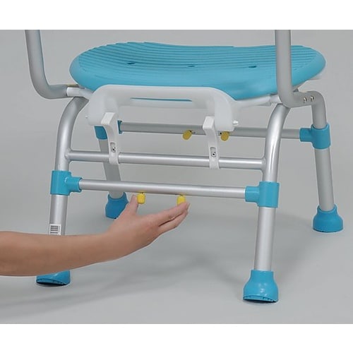 折りたたみシャワーチェア (背・肘掛け付き)