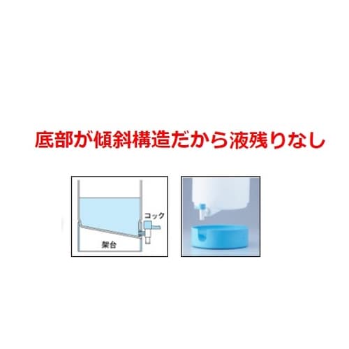 テーパータンク丸型 100L 開放型・キャスター有