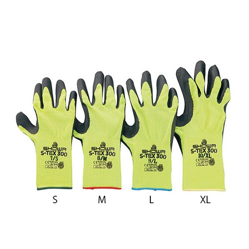 耐切創ゴム背抜き手袋SーTEX300S