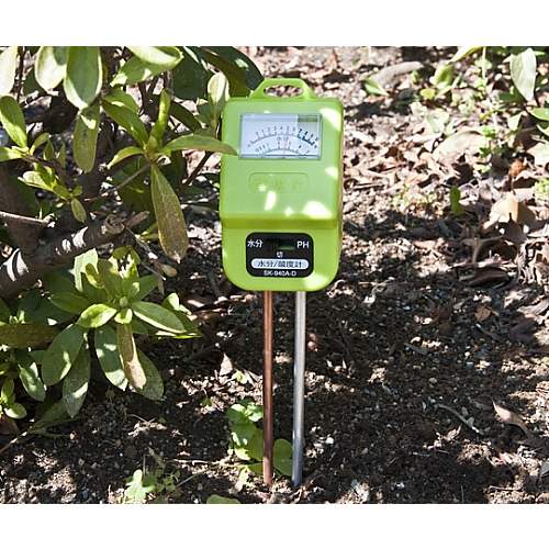 土壌用PH計(水分計付)SK910AーD