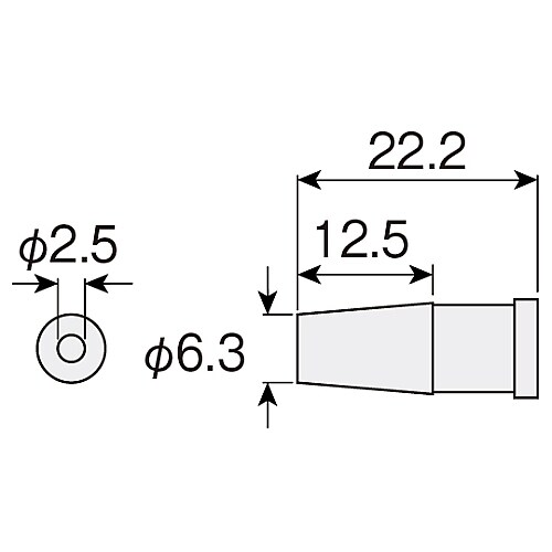 ハンダ吸取器用ノズル LSー751