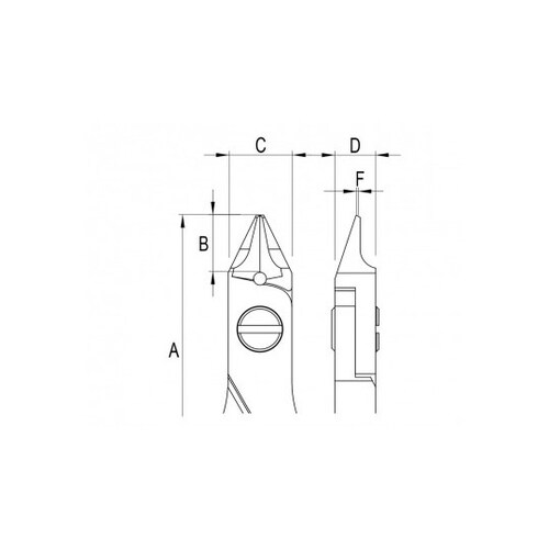 IDーE5542カッター接近用テーパード