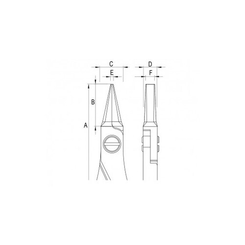 ERGOプライヤー フラットノーズ