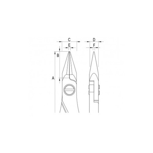 ERGOプライヤー スナイプノーズ