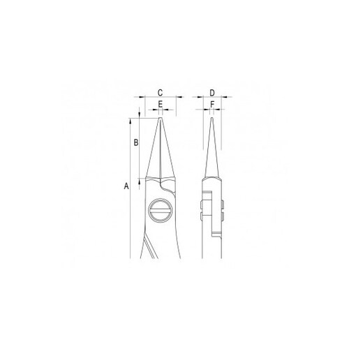 ERGOプライヤー ラウンドノーズ