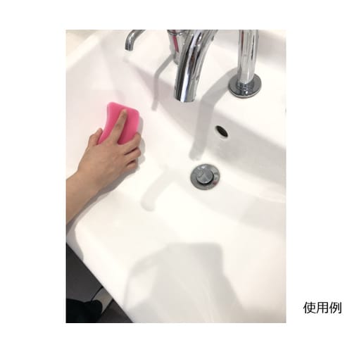 フッ素ガード洗浄スポンジ ピンク