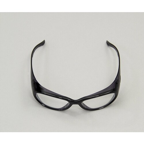 JIS保護メガネ2眼型 ブラック