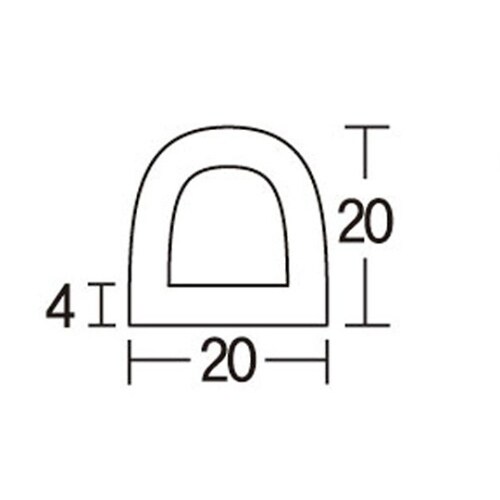 SRD−330 D型スポンジ粘着付
