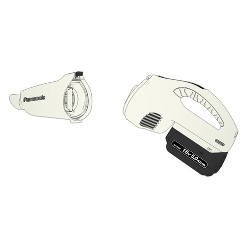 EZ37A3LJ1FーW充電クリーナー白