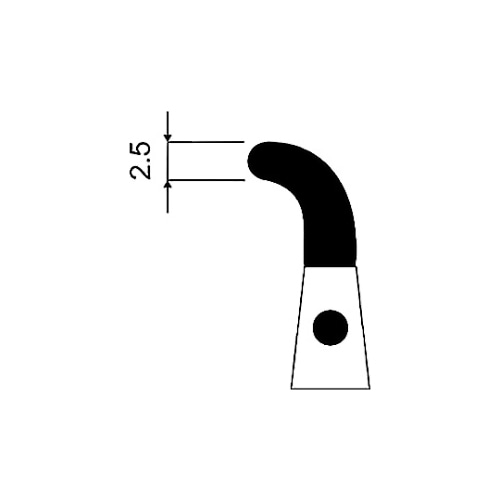 カーボンファイバーピンセット IDー258