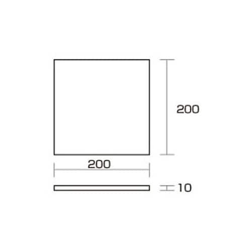 スポンジ 黒 SR10ー20