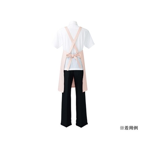 5ー224 エプロン ピンク フリー