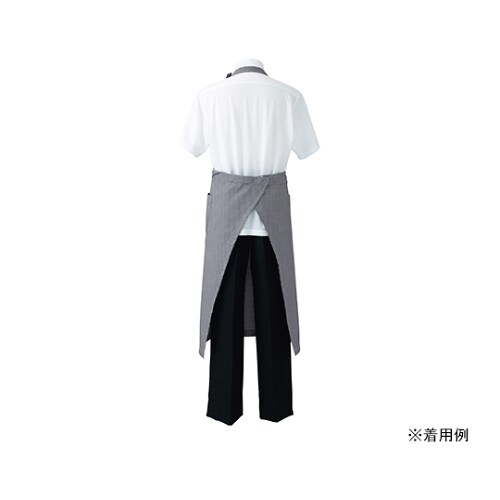 エプロン 濃紺 5ー701