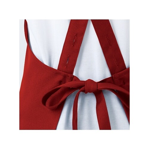 エプロン ネイビー/ブラウン