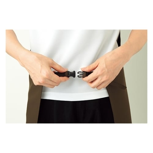 5ー832 エプロンラップタイプ フリー